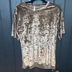 Target velvet top